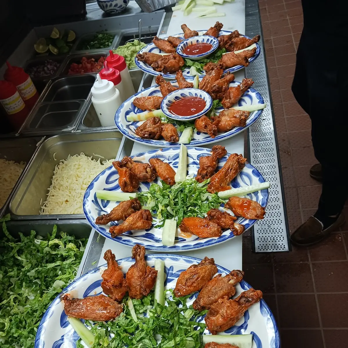 Chiken Wings Hot Bufalo