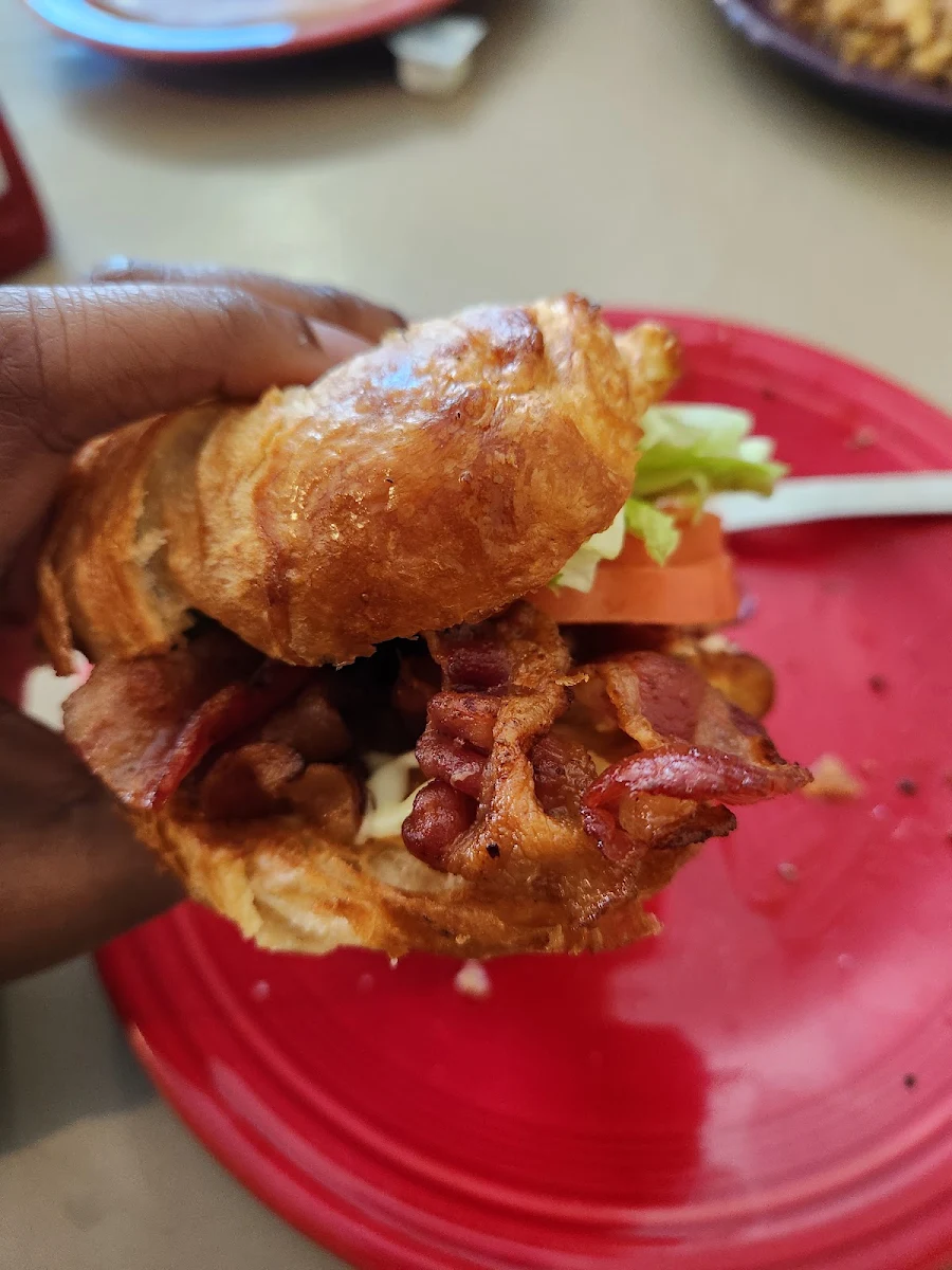 Breakfast Sandwich on Croissant