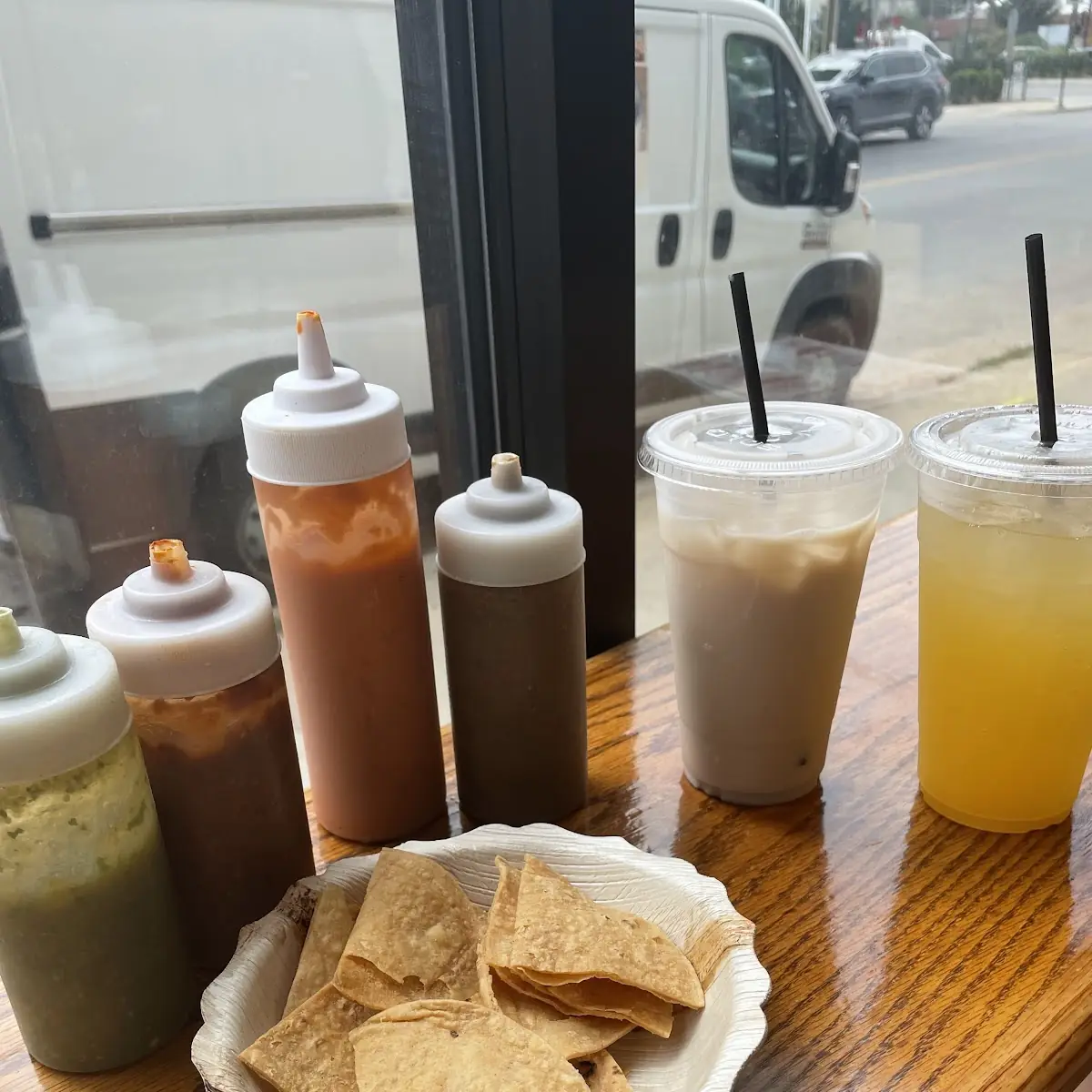 Tortilla Chips with Assorted Salsas
