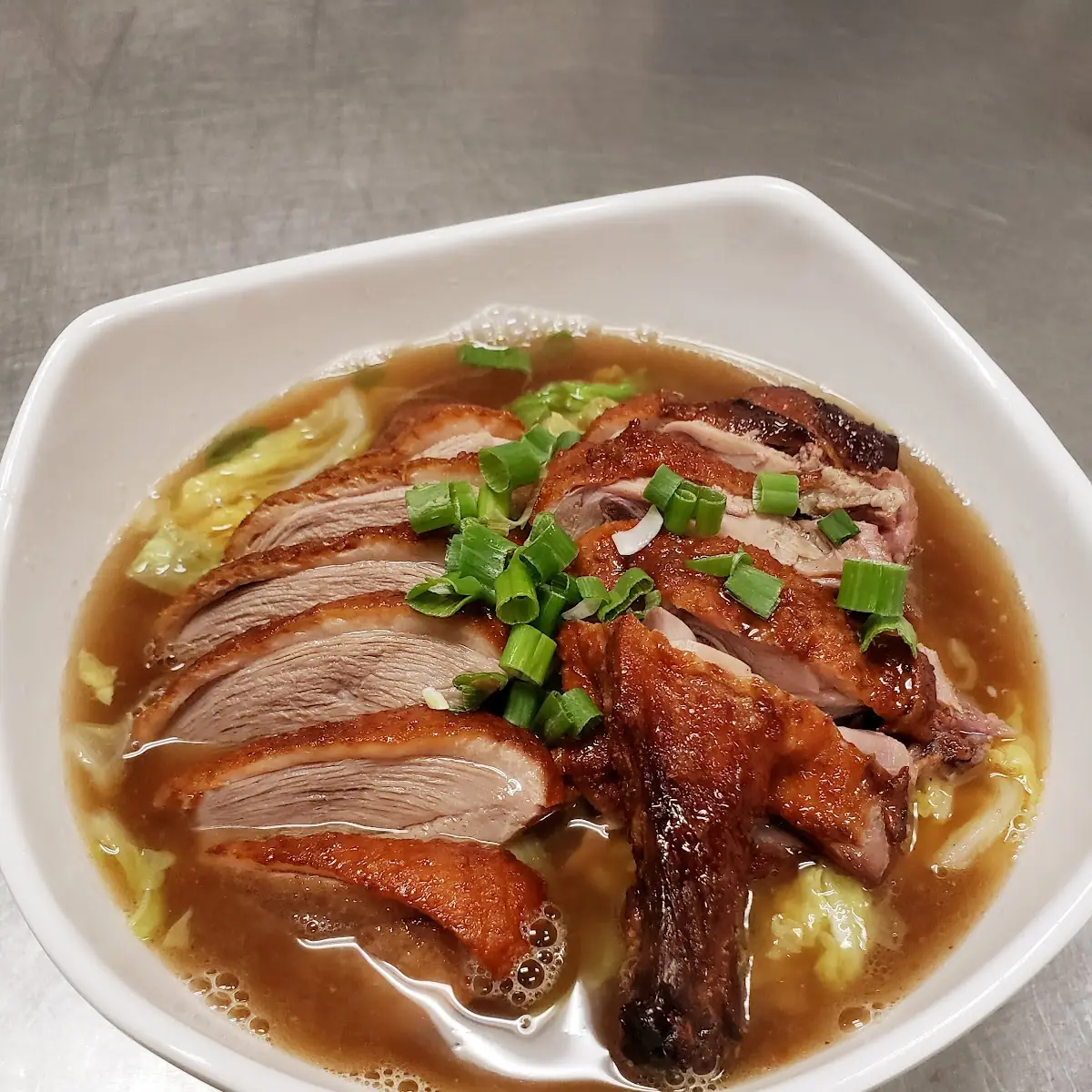 Roast Duck Noodle Soup
