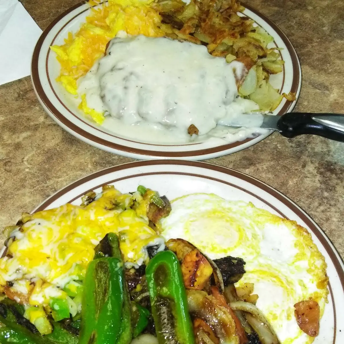 Country Fried Steak & Eggs