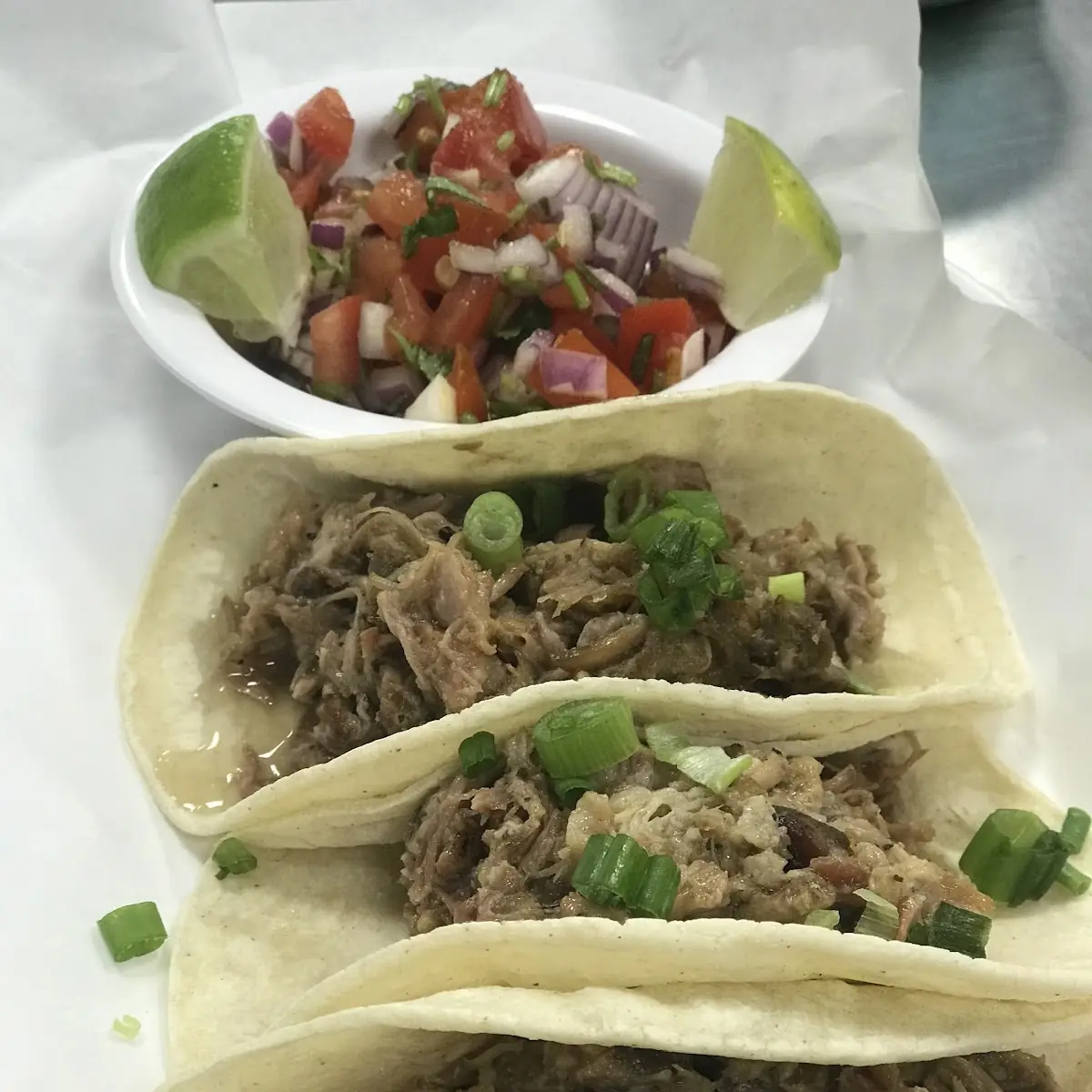 Pulled Pork Sisig Tacos