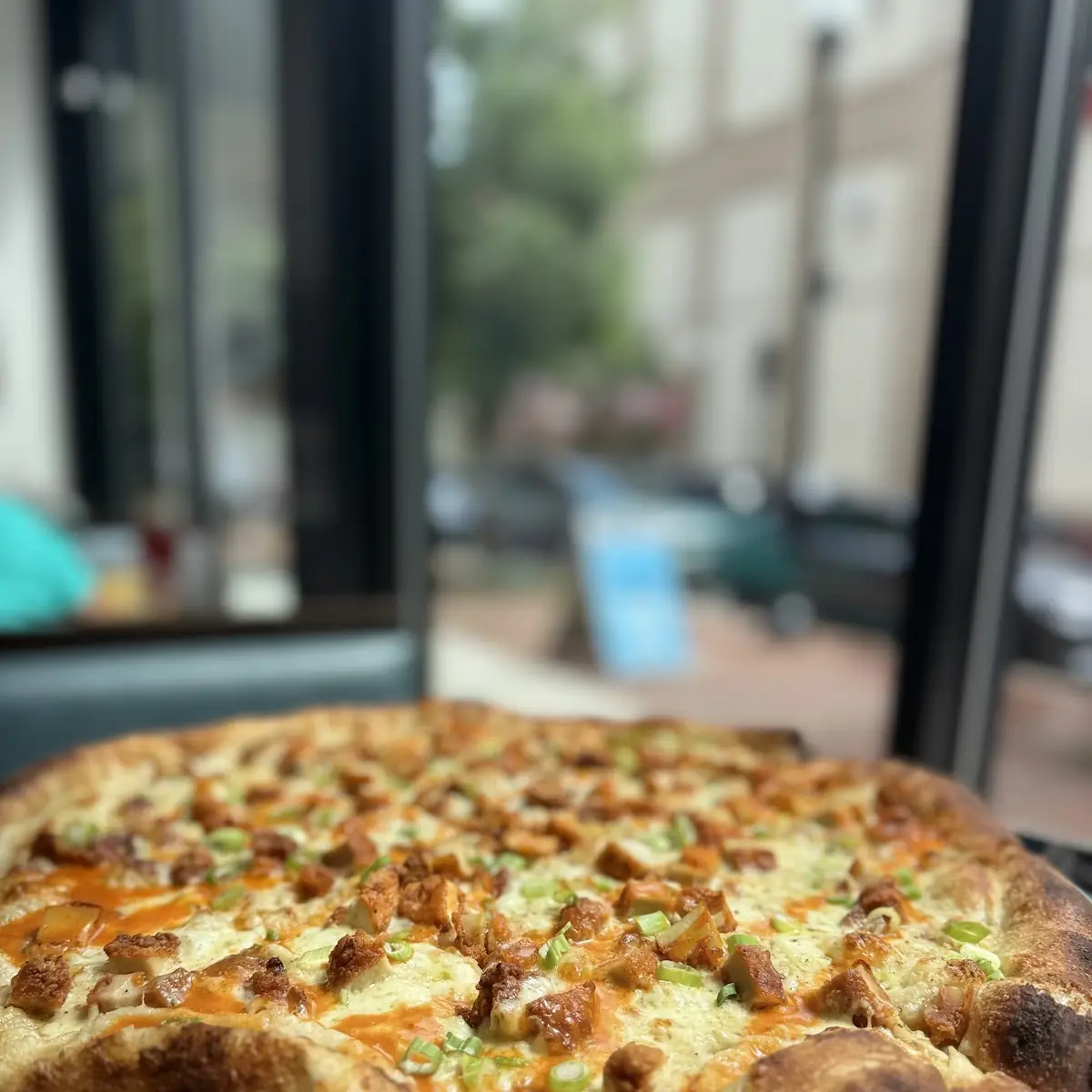 Whole Buffalo Crispy Chicken Pizza
