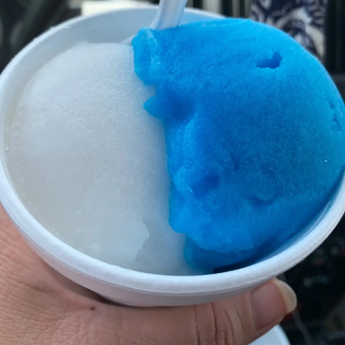 Blue Raspberry Granita