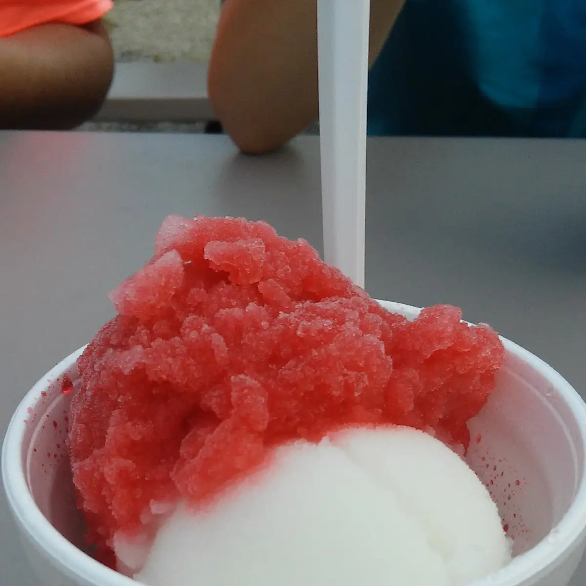 Strawberry Lemon Granita