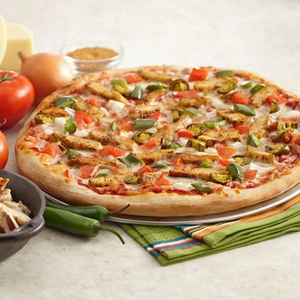 Chicken Fajita Pizza