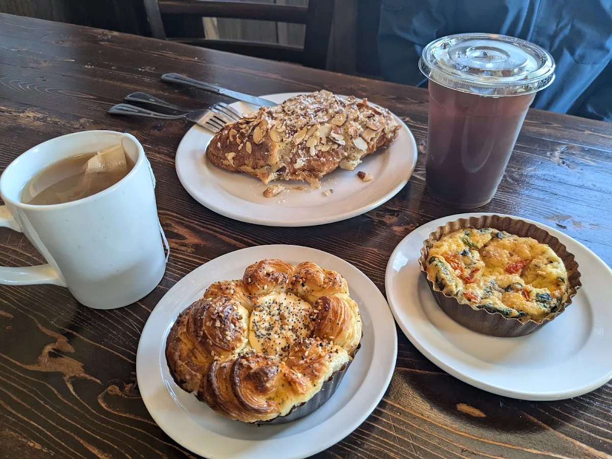 Croissants and Crustless Quiche