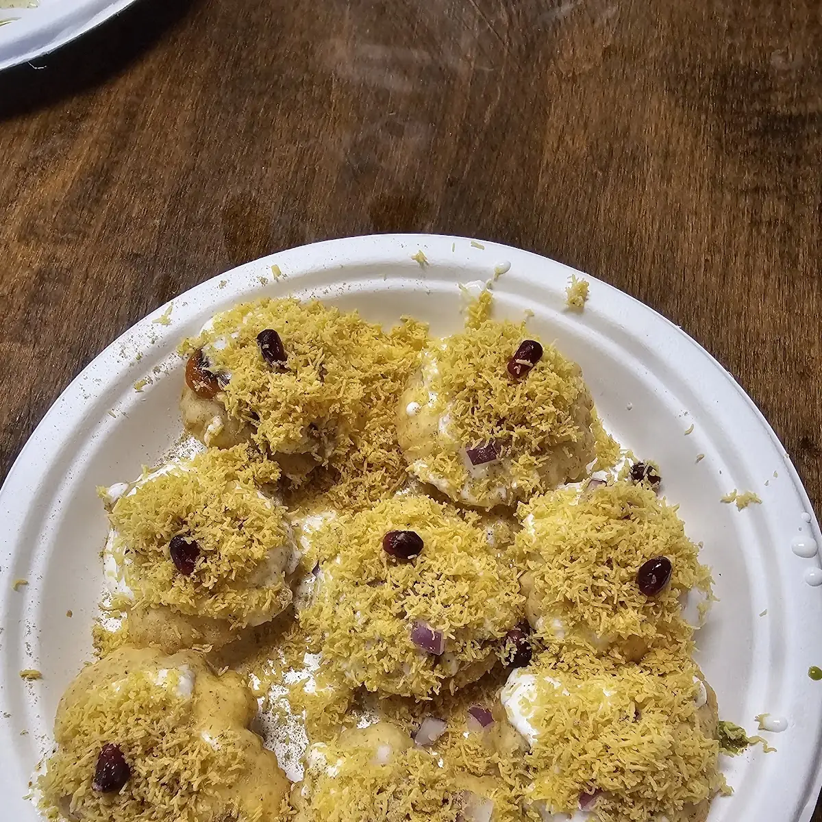 Sev Puri, Egg N Spice Indian restaurant windsor