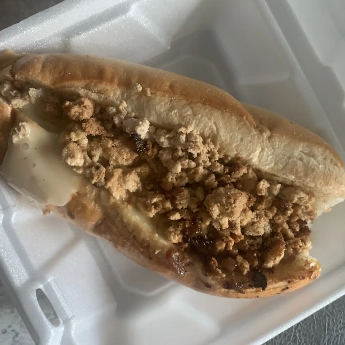 Garlic Chicken Cheesesteak