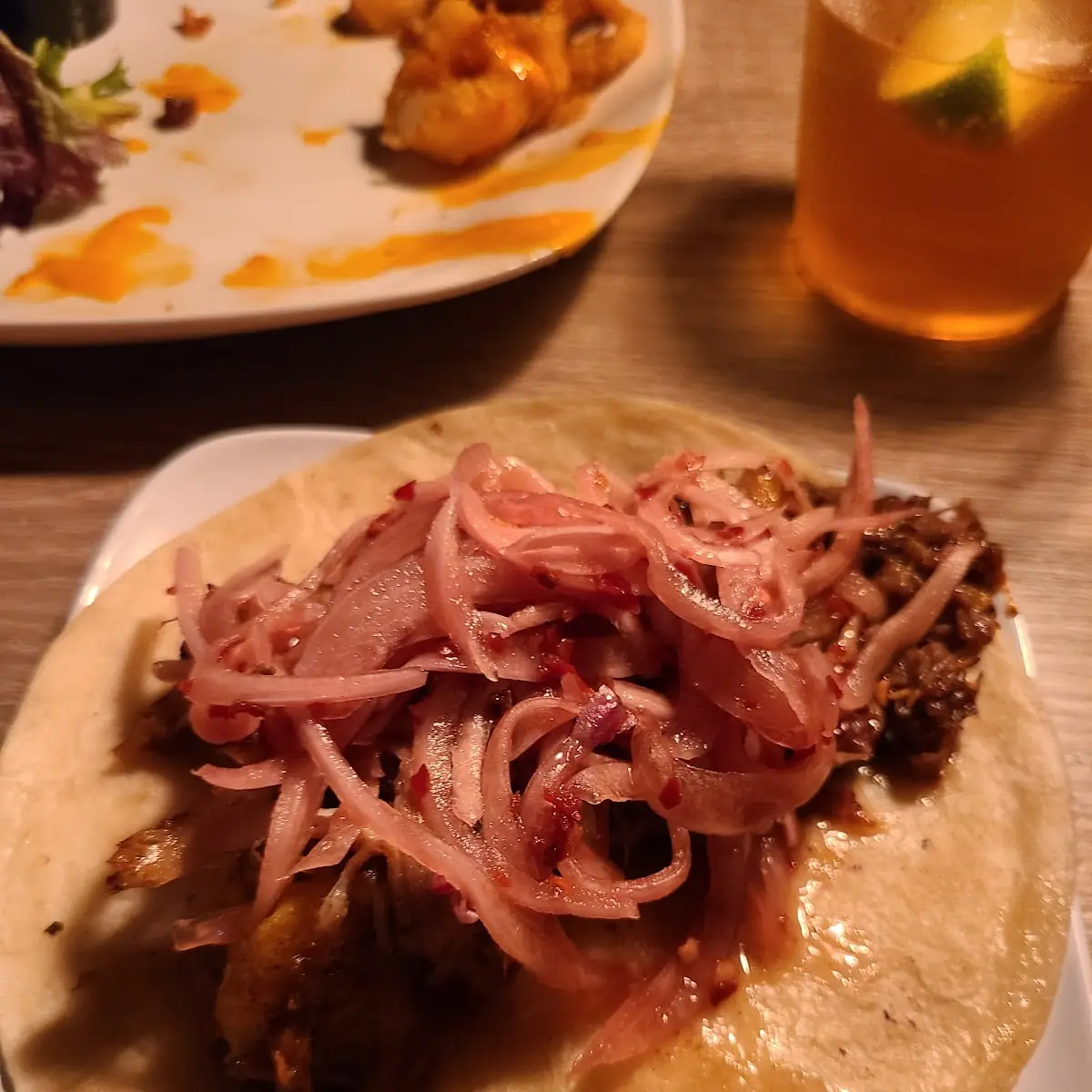 Jerk Pulled Pork Taco