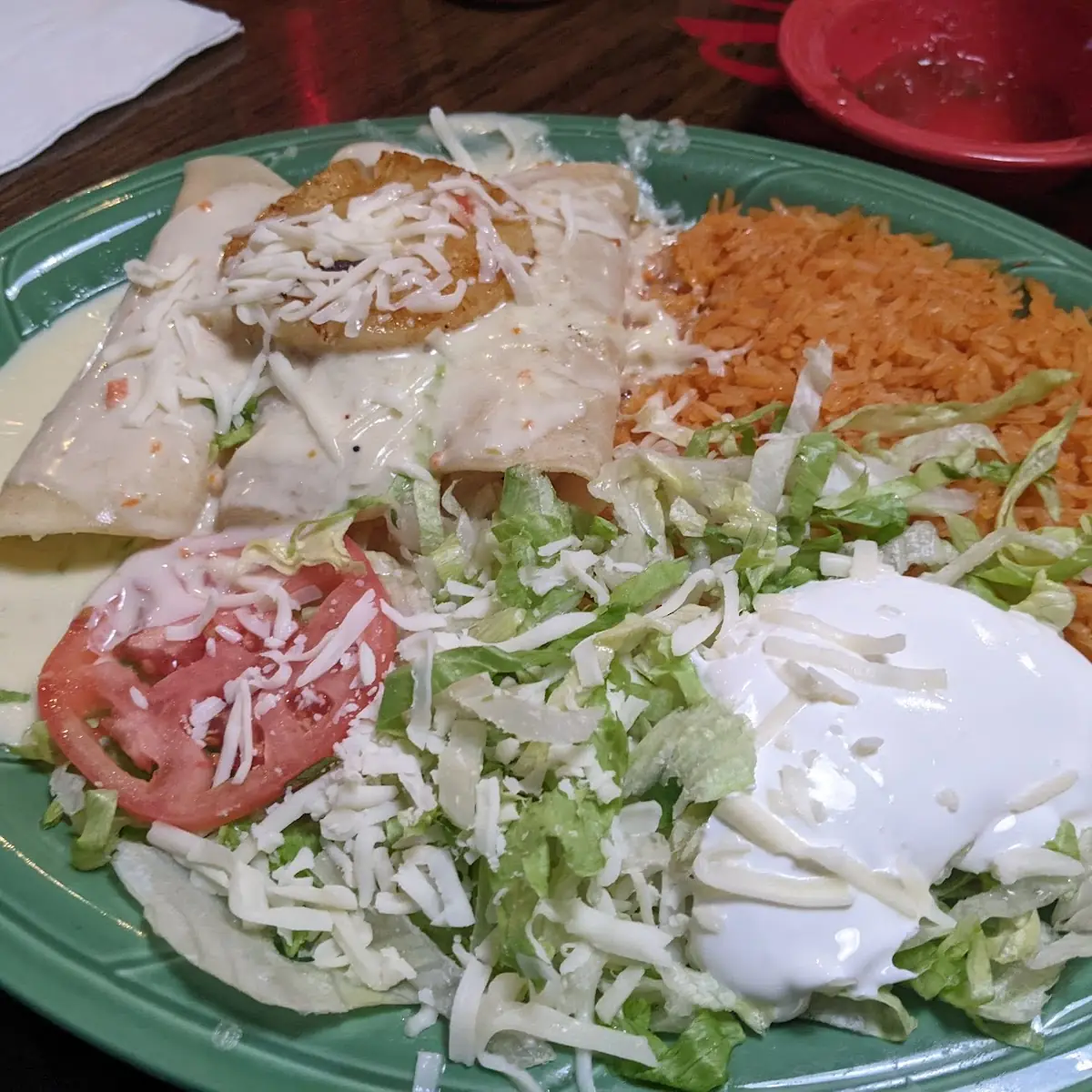 Enchilada Rice and Beans