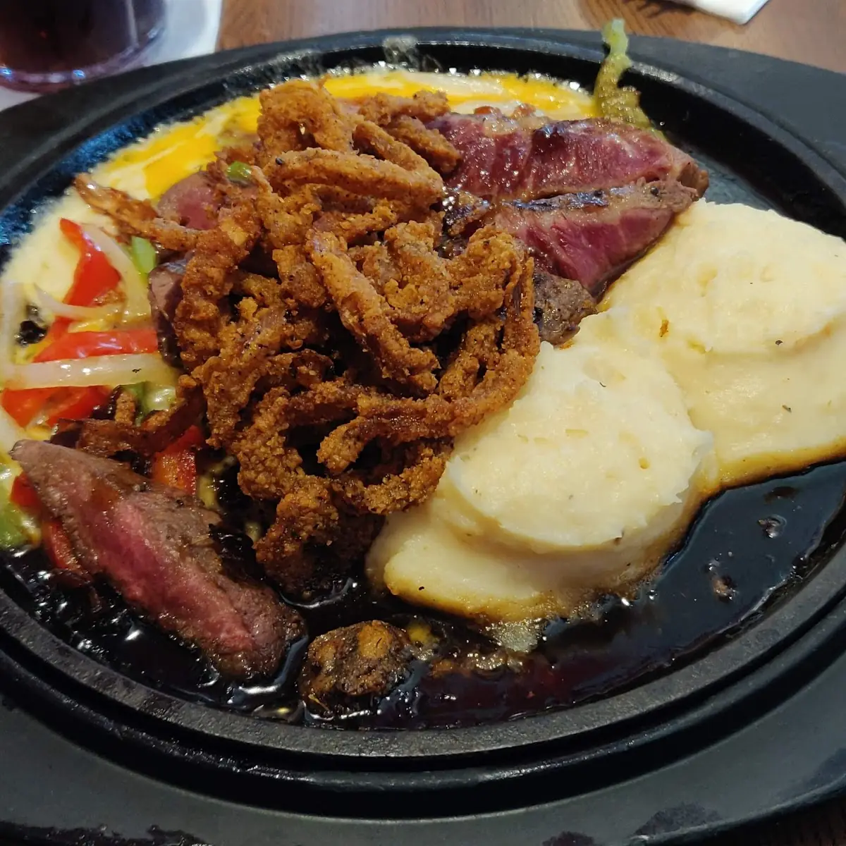 Sizzling Chicken & Cheese