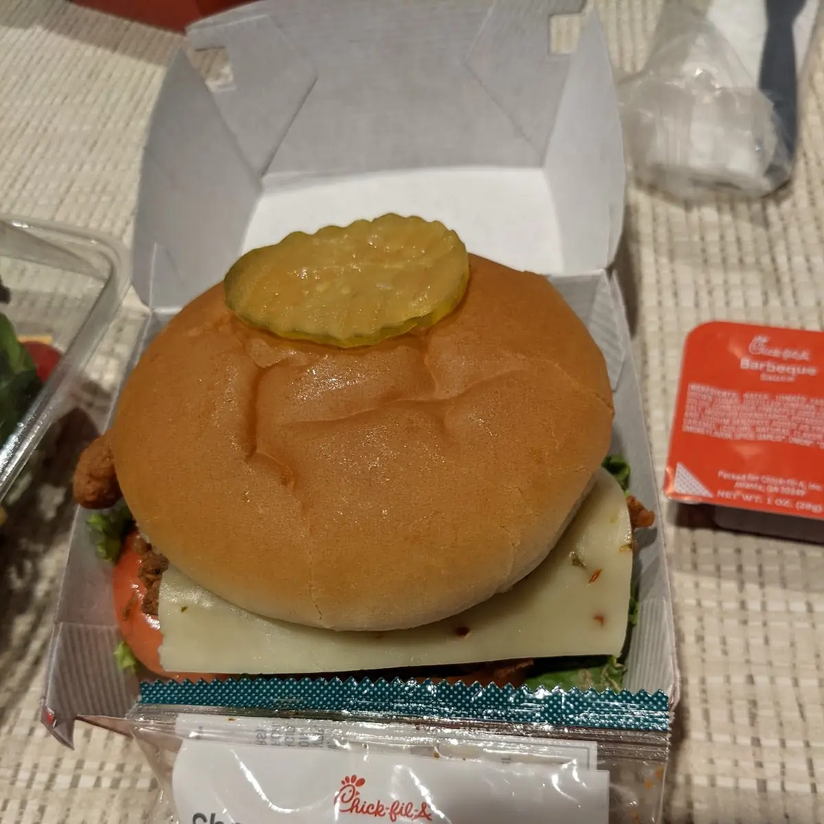 A Deluxe Spicy Chicken Sandwich After 6sigma