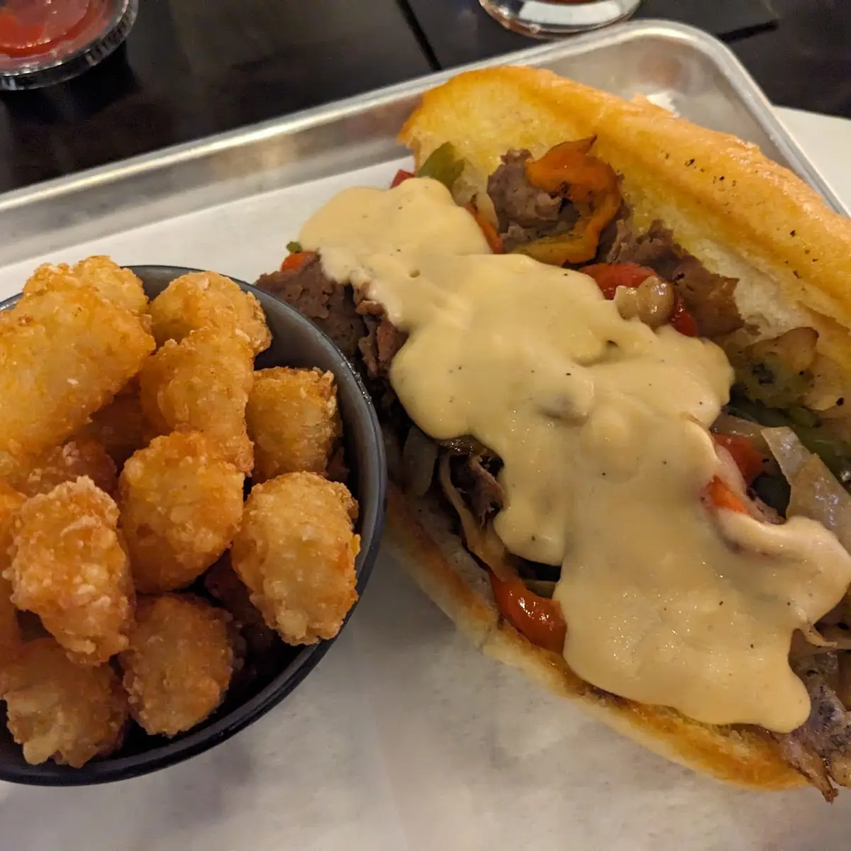 Philly with Beer Cheese
