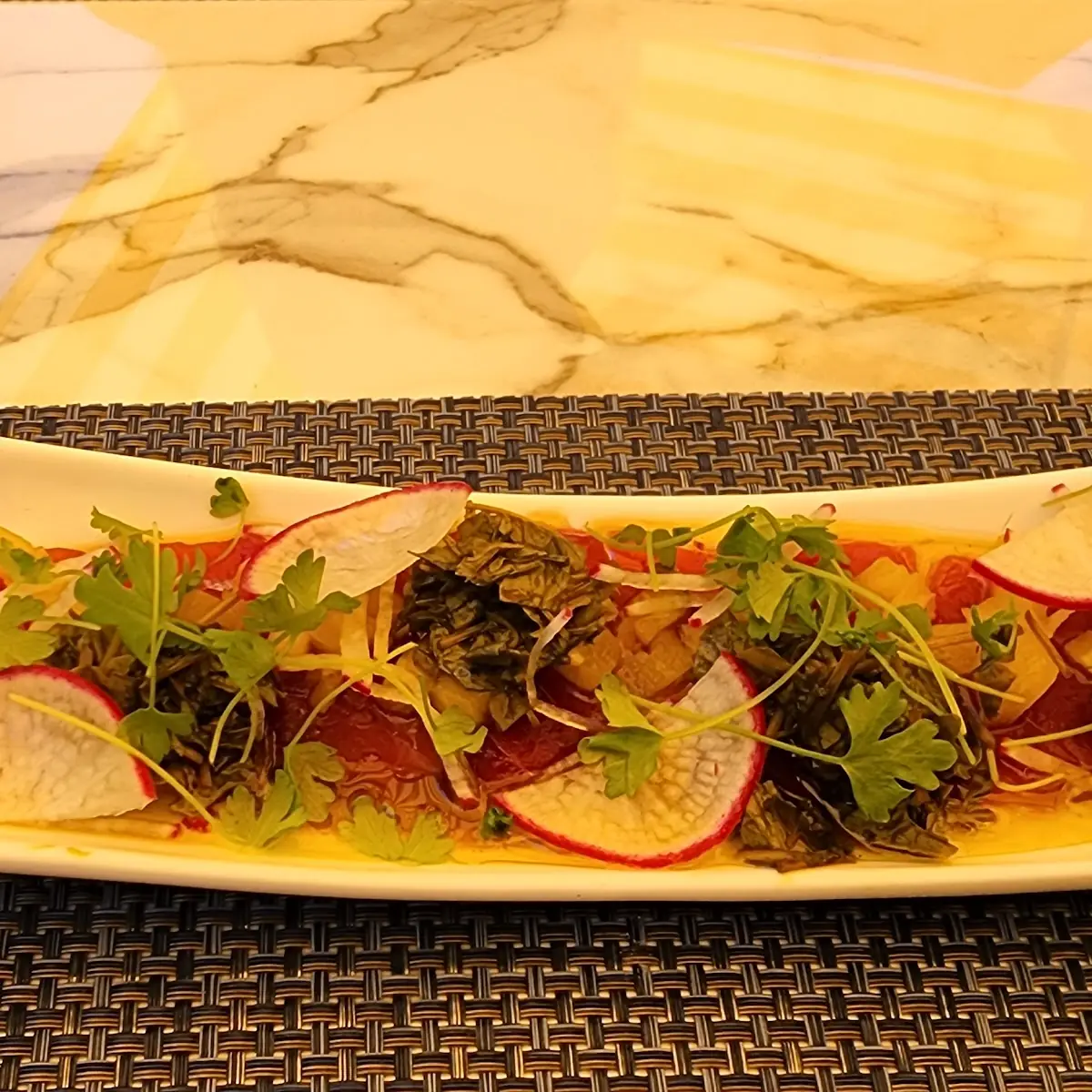 Ahi Tuna Crudo