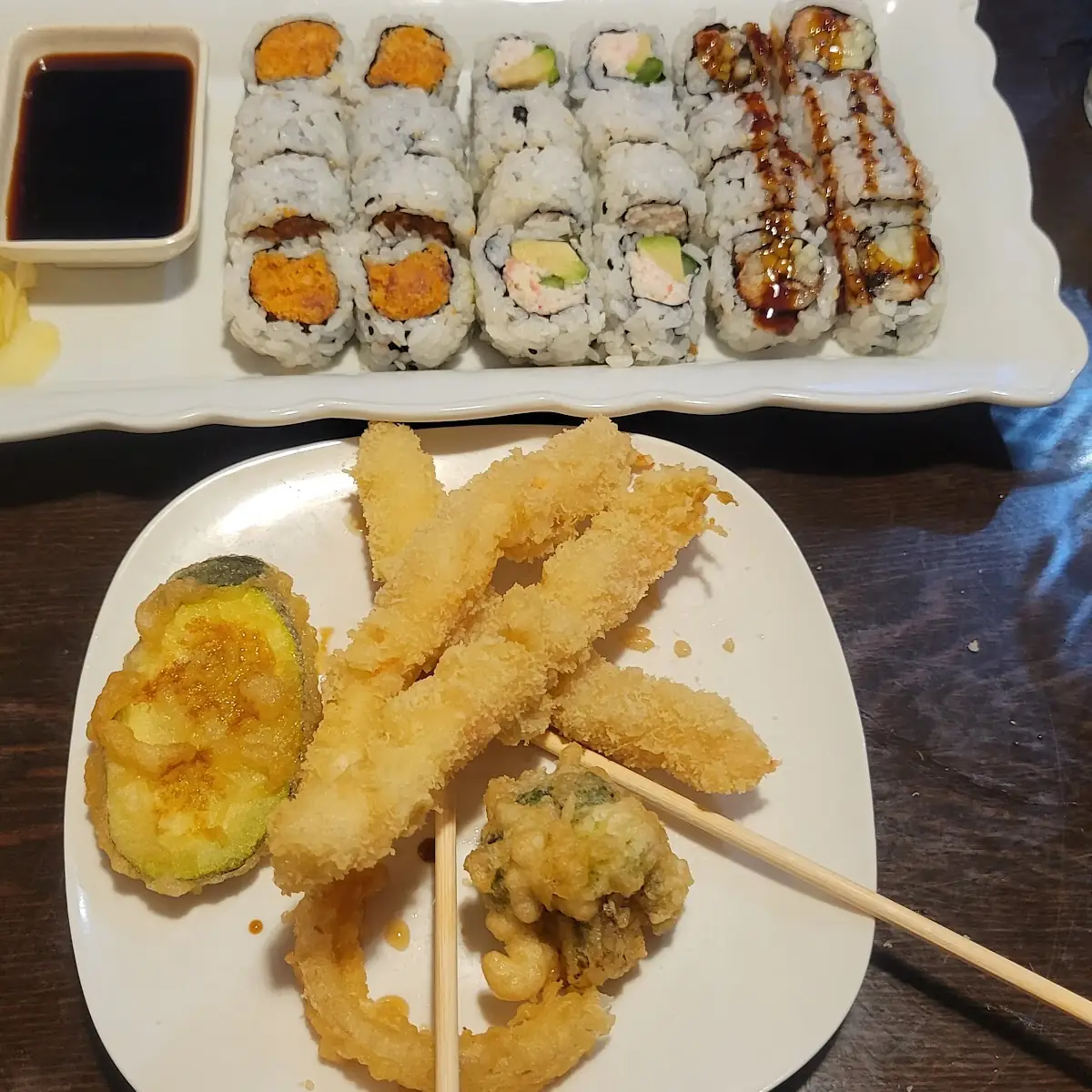 Tempura Shrimp and Vegetable Tempura
