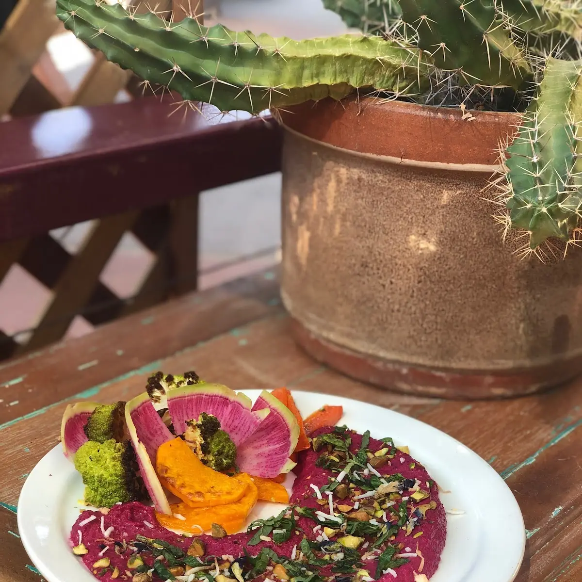 Roasted Red Beet Hummus VG