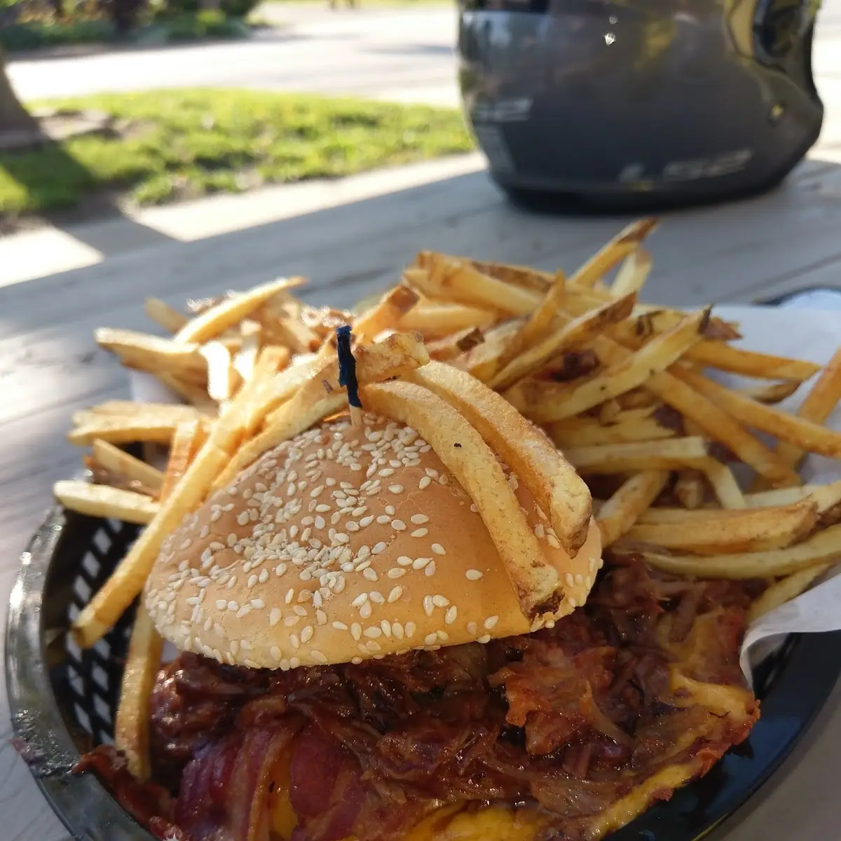 Corry Burger and Fries