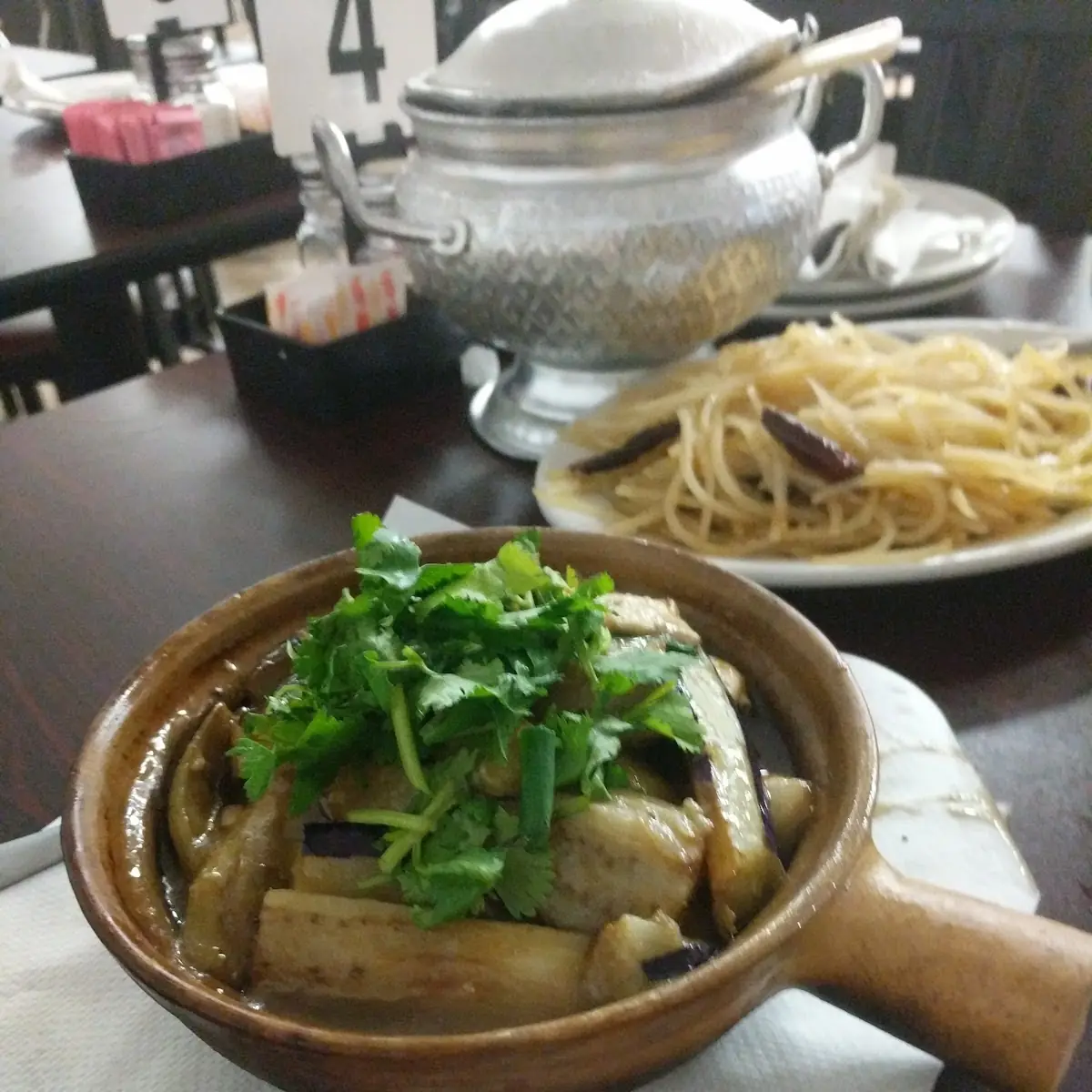 Salted Fish with Eggplant