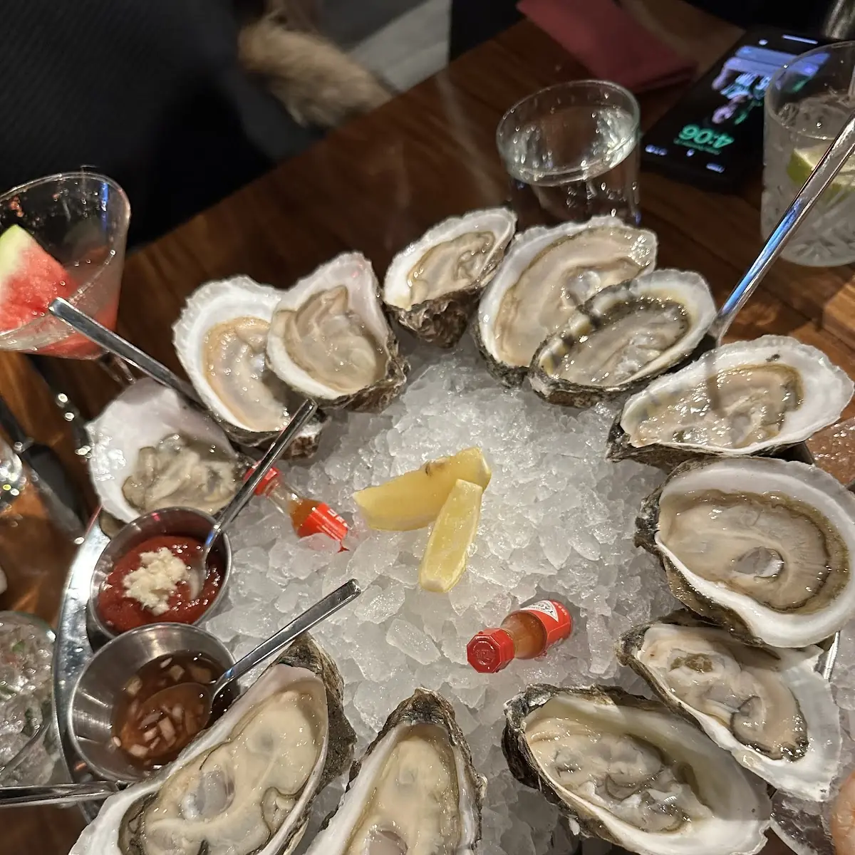 Oysters on a Half Shell