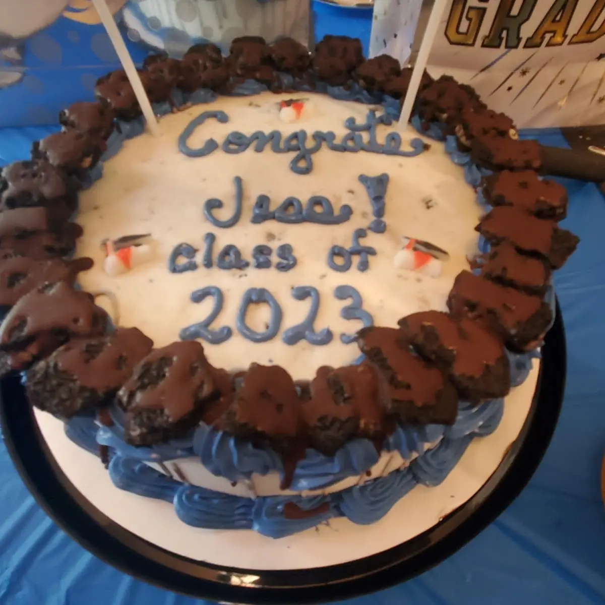 Oreo Cheesecake Blizzard Cake
