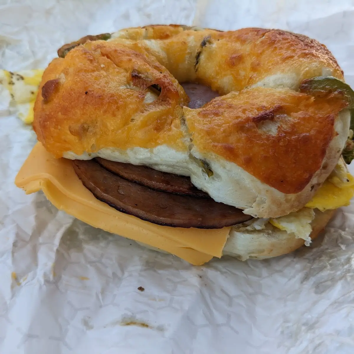 Pork Roll Egg Cheese Sandwich
