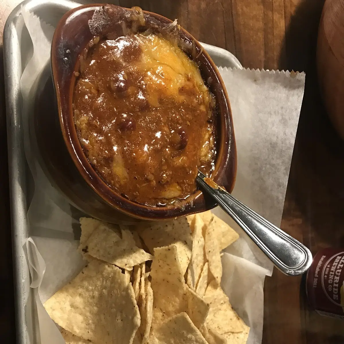 Chips Salsa and Queso
