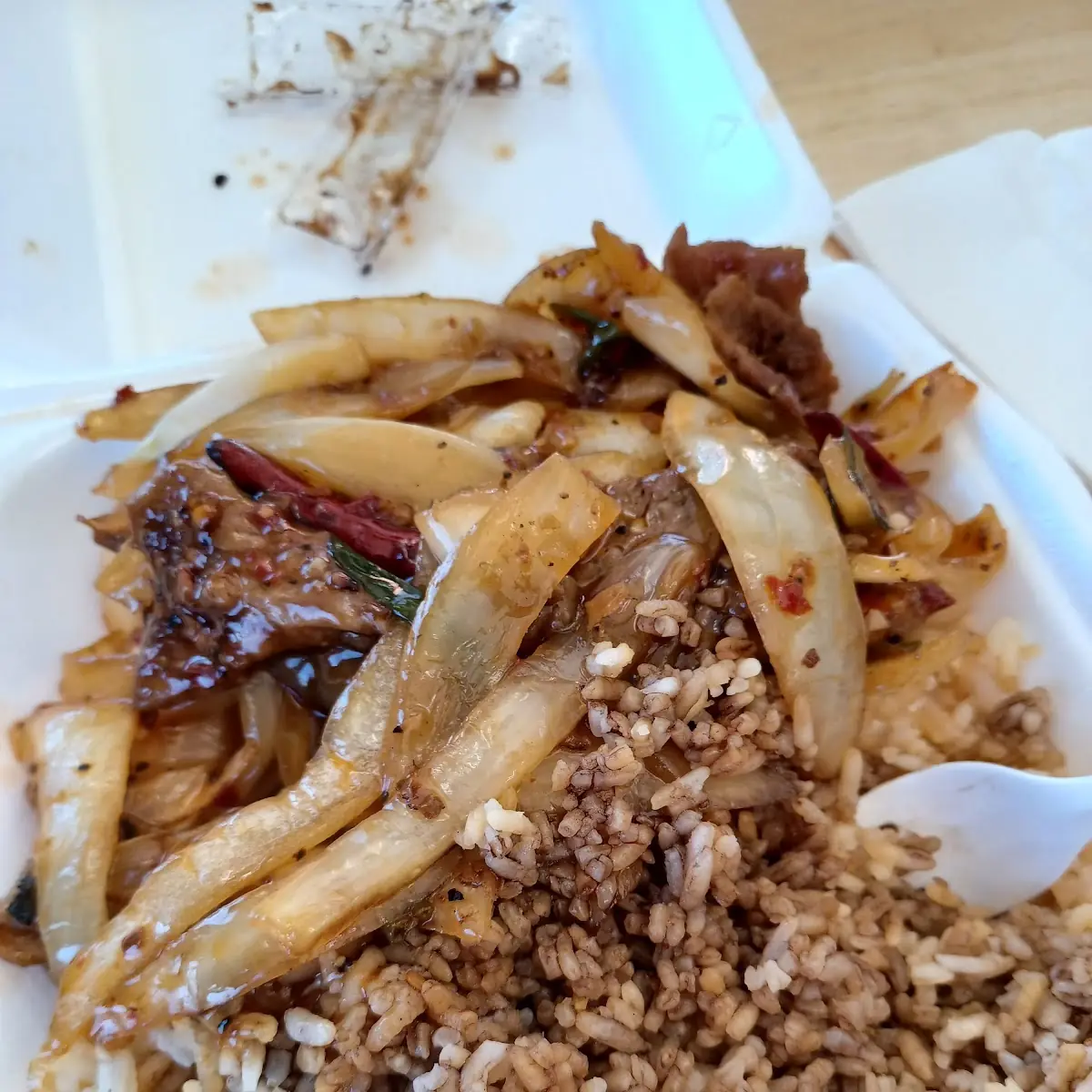Mongolian Beef Fried Rice