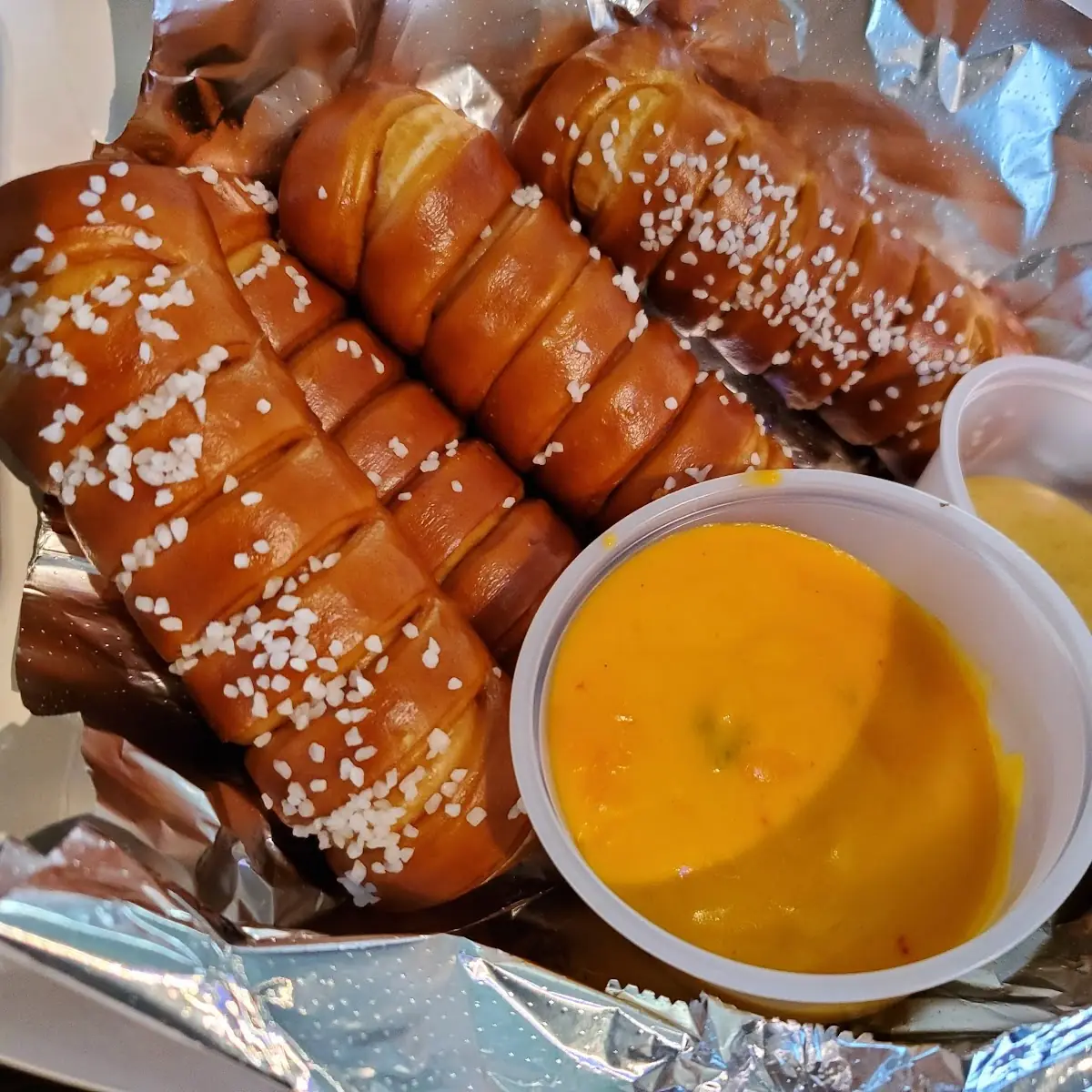 Pretzels with Beer Cheese