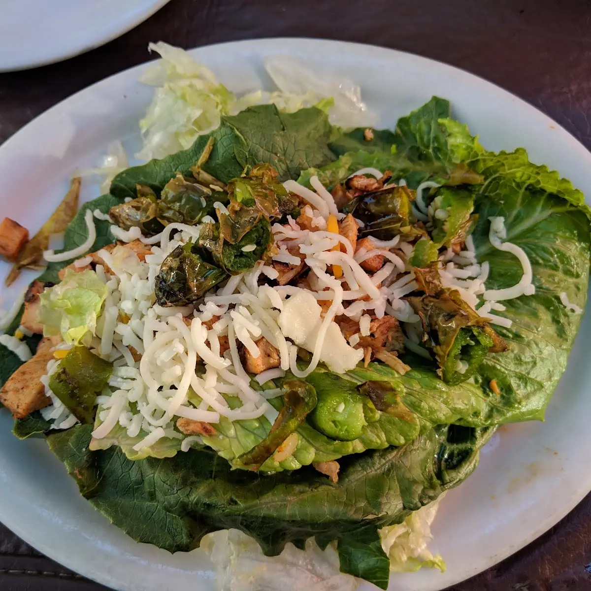 Chicken Taco in Lettuce Wrap