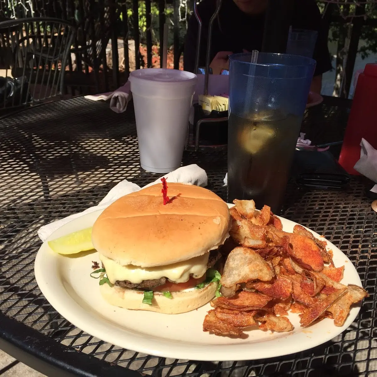 Burger and Fries