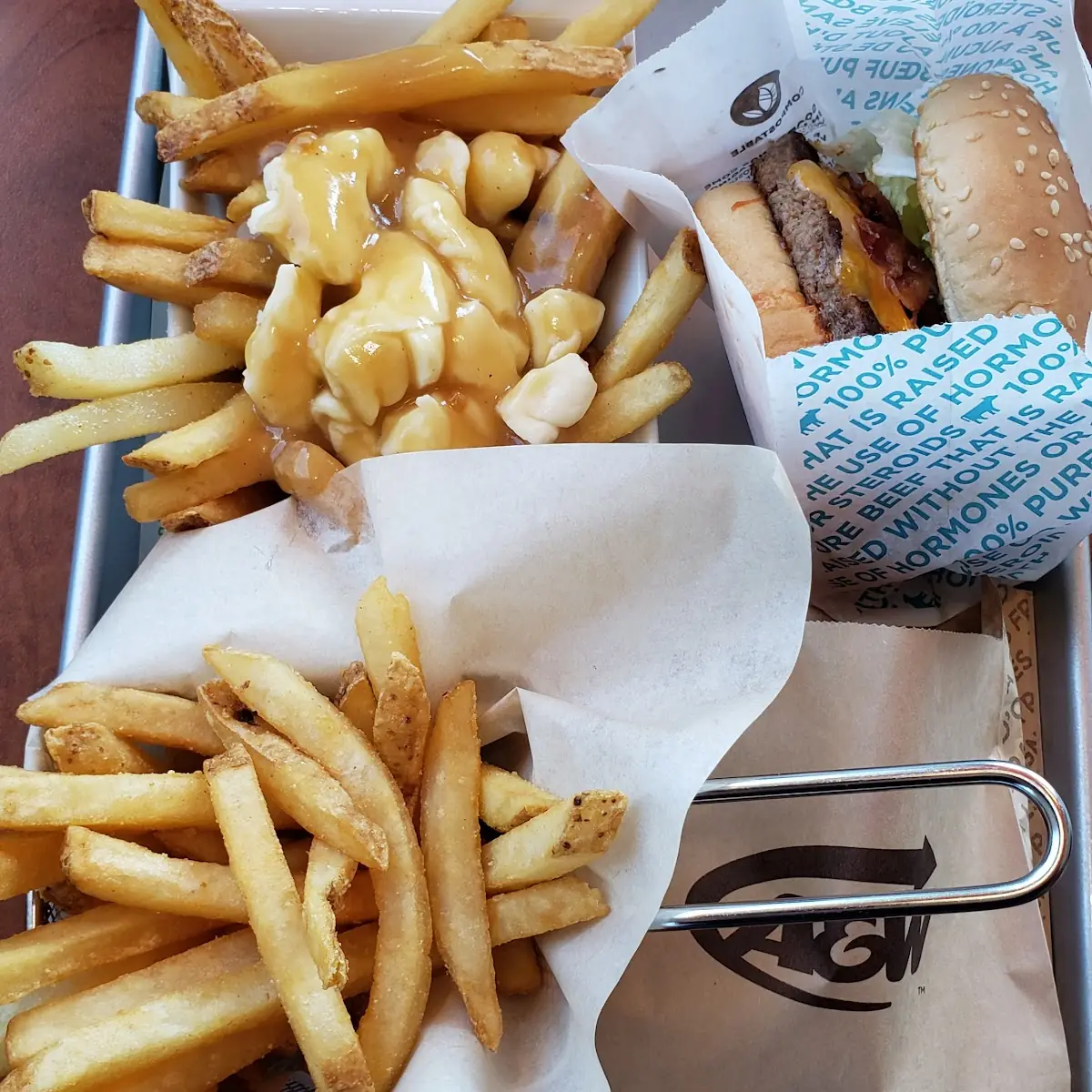 Poutine, A&W Canada