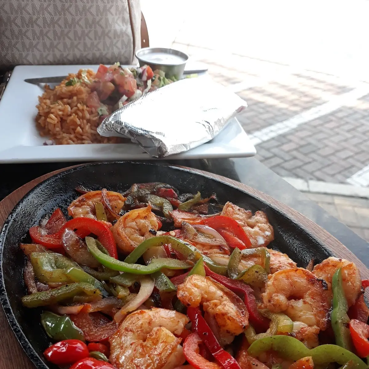 Shrimp Fajitas