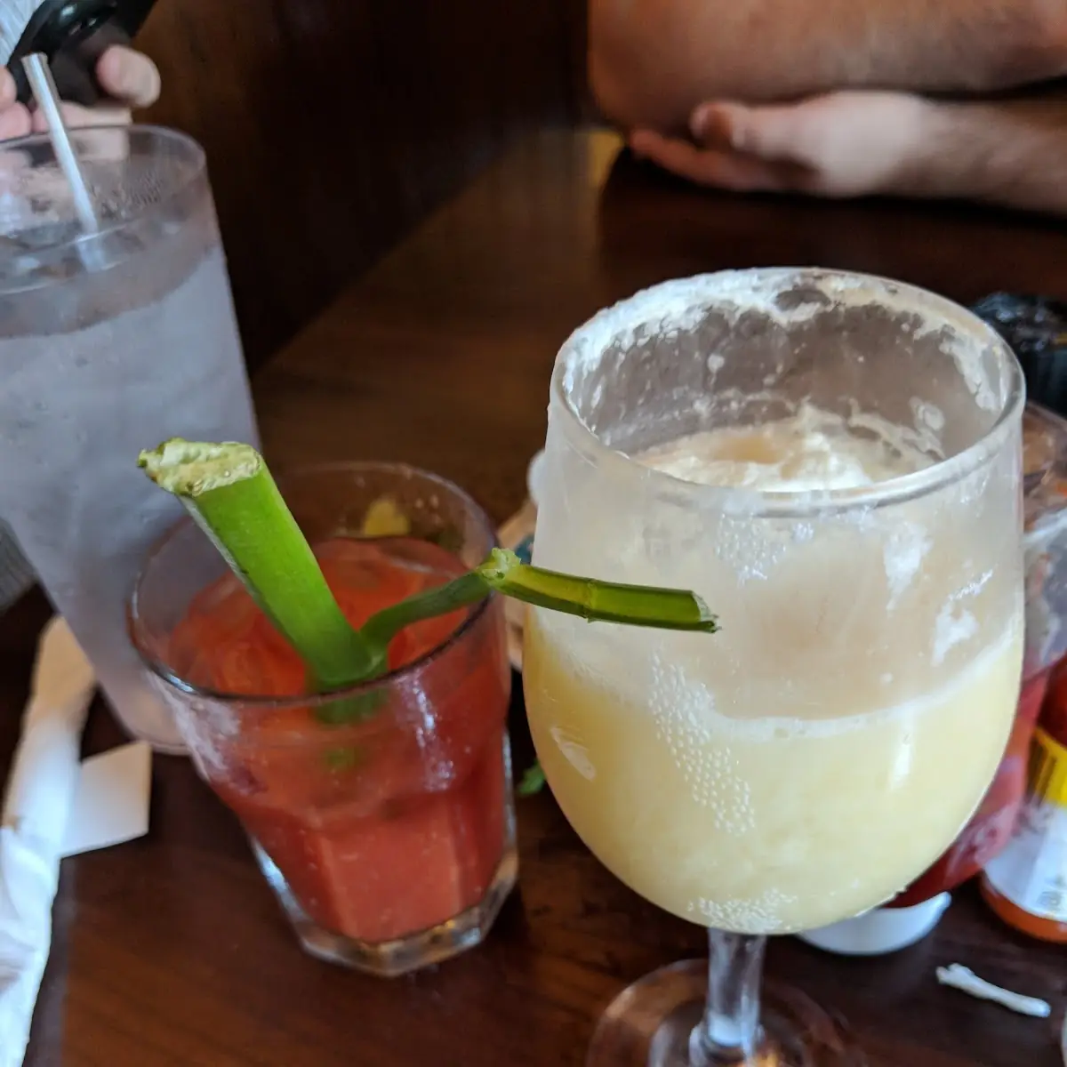 Bloody Mary and Creamsicle Mimosa