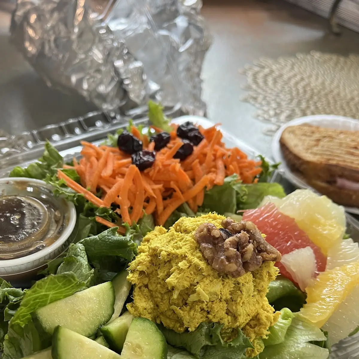 Croissant Curry Chicken Salad