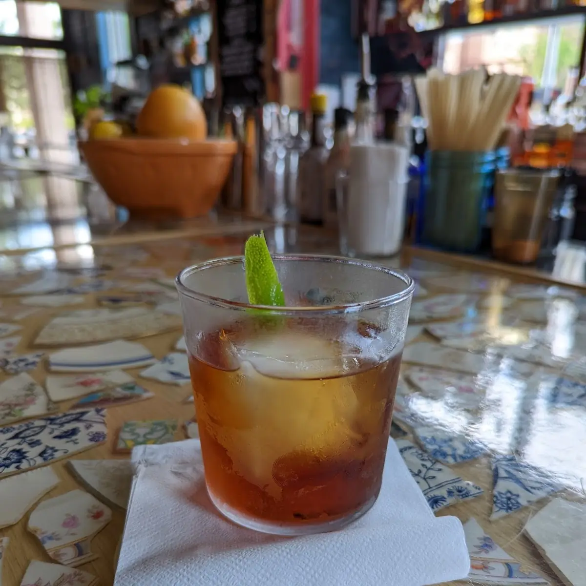 Salted Maple Old Fashioned