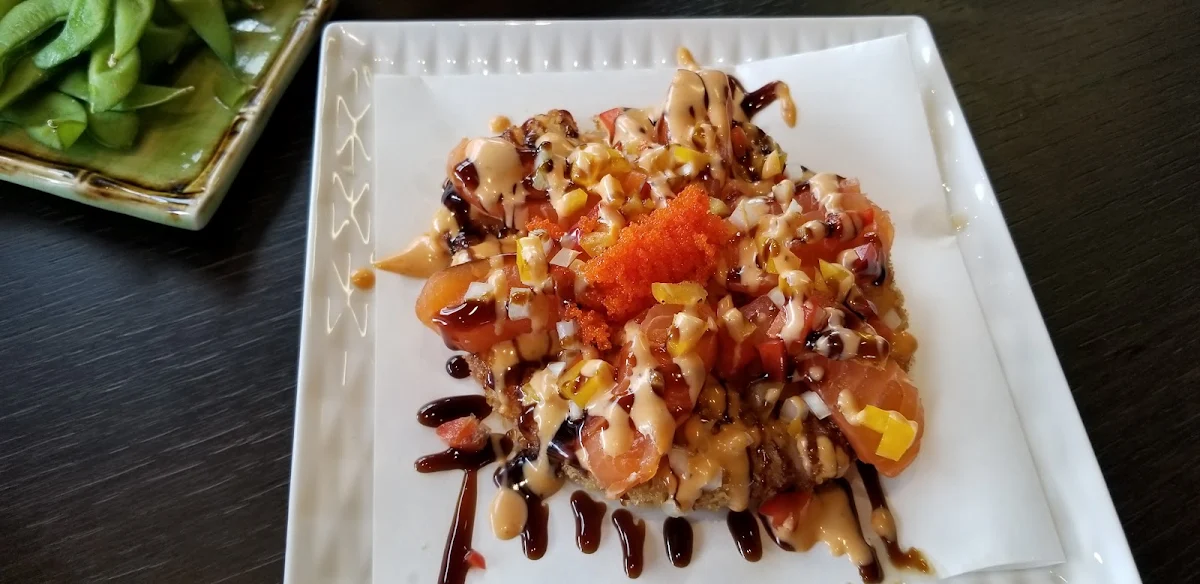 Spicy Sushi Pizza, Pearl Sushi