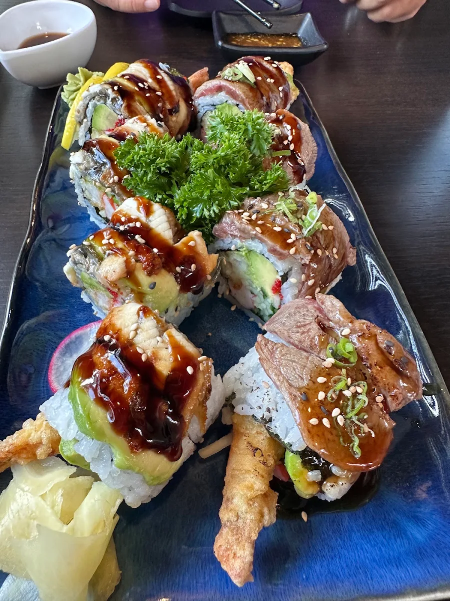 Tempura Unagi Roll 8pcs, Pearl Sushi