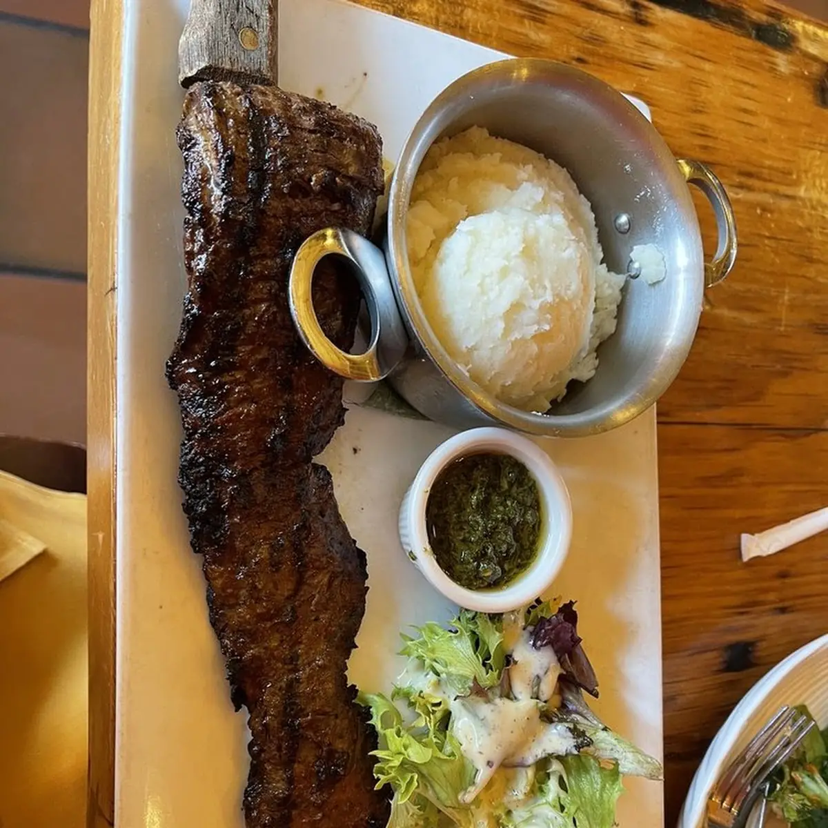 NY Strip Steak and Eggs
