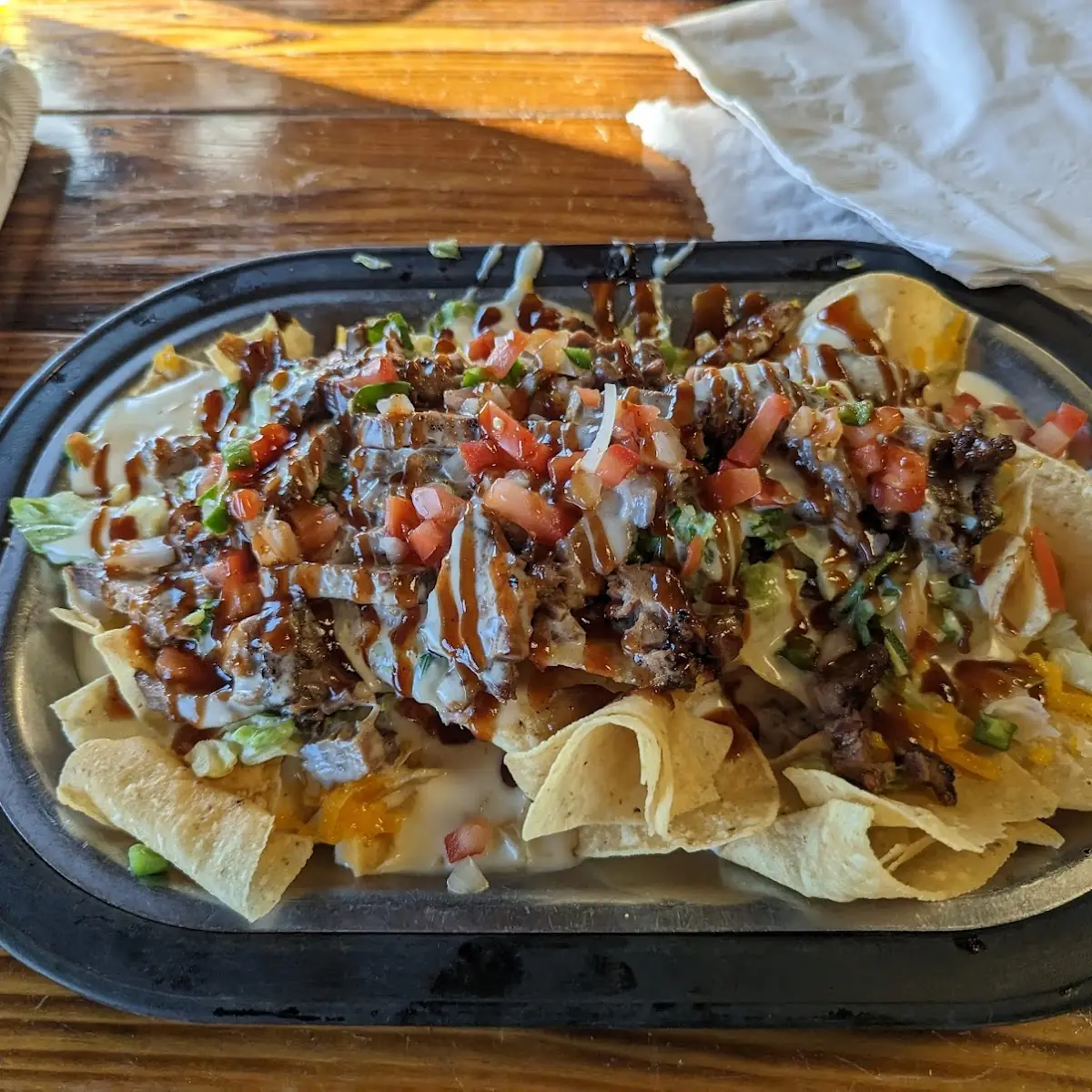 Brisket Nachos Supreme