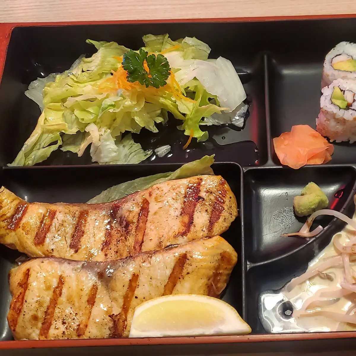 Beef Teriyaki & Tempura