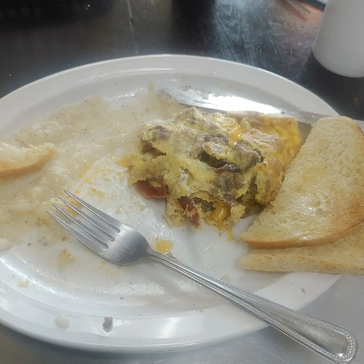 Double Cheeseburger Omelette