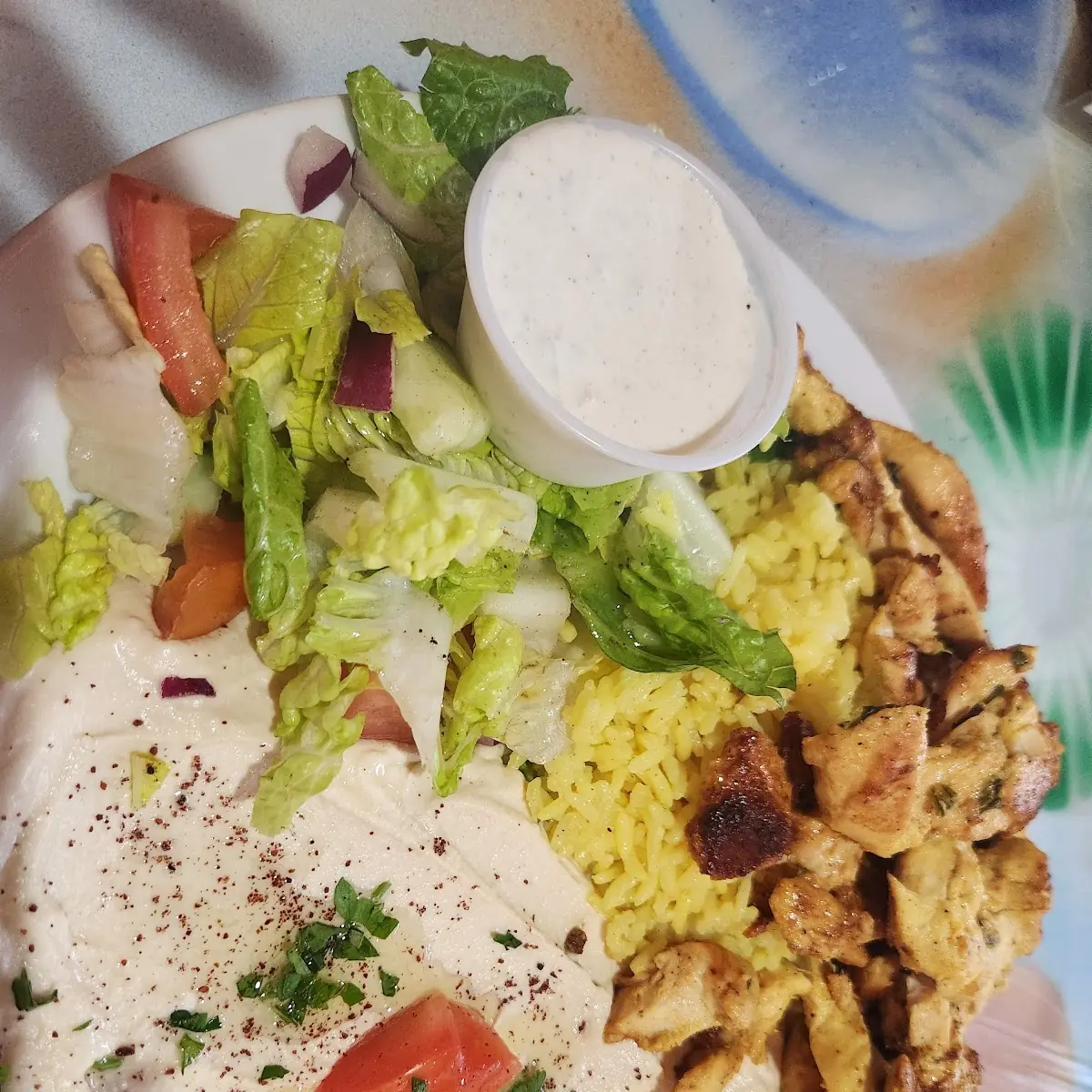 Garlic Chicken Plate