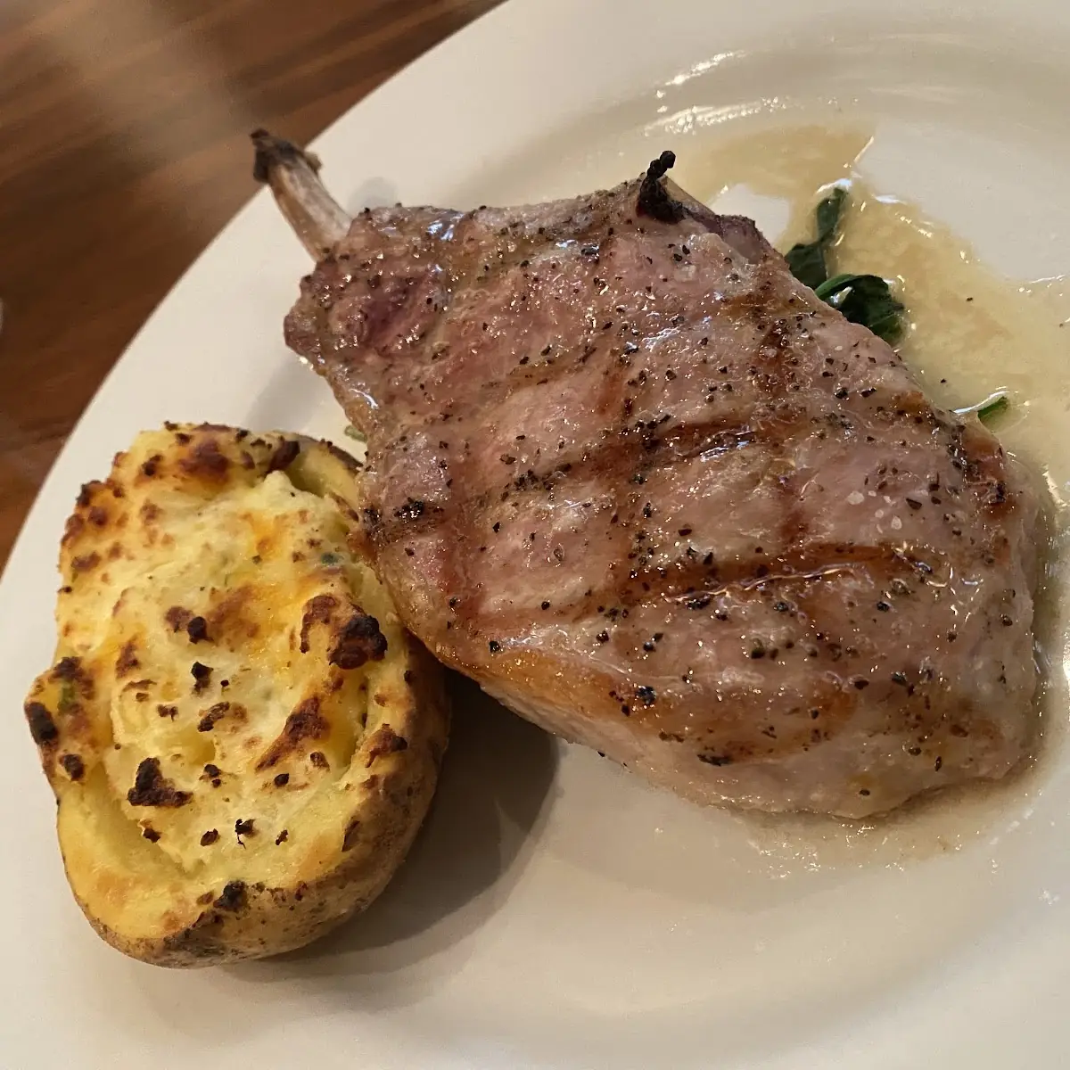 Seared Prime Pork Chop