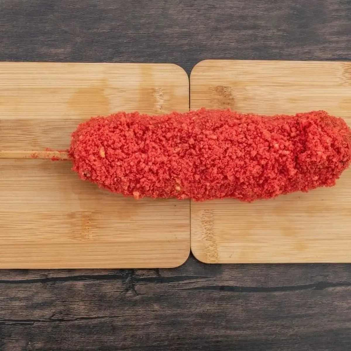 Hot Cheetos Corn Dog
