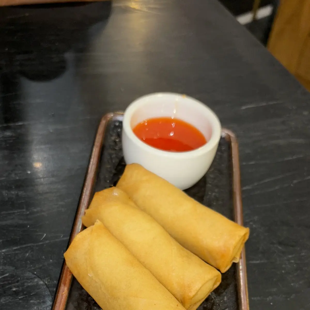Chocolate Spring Rolls