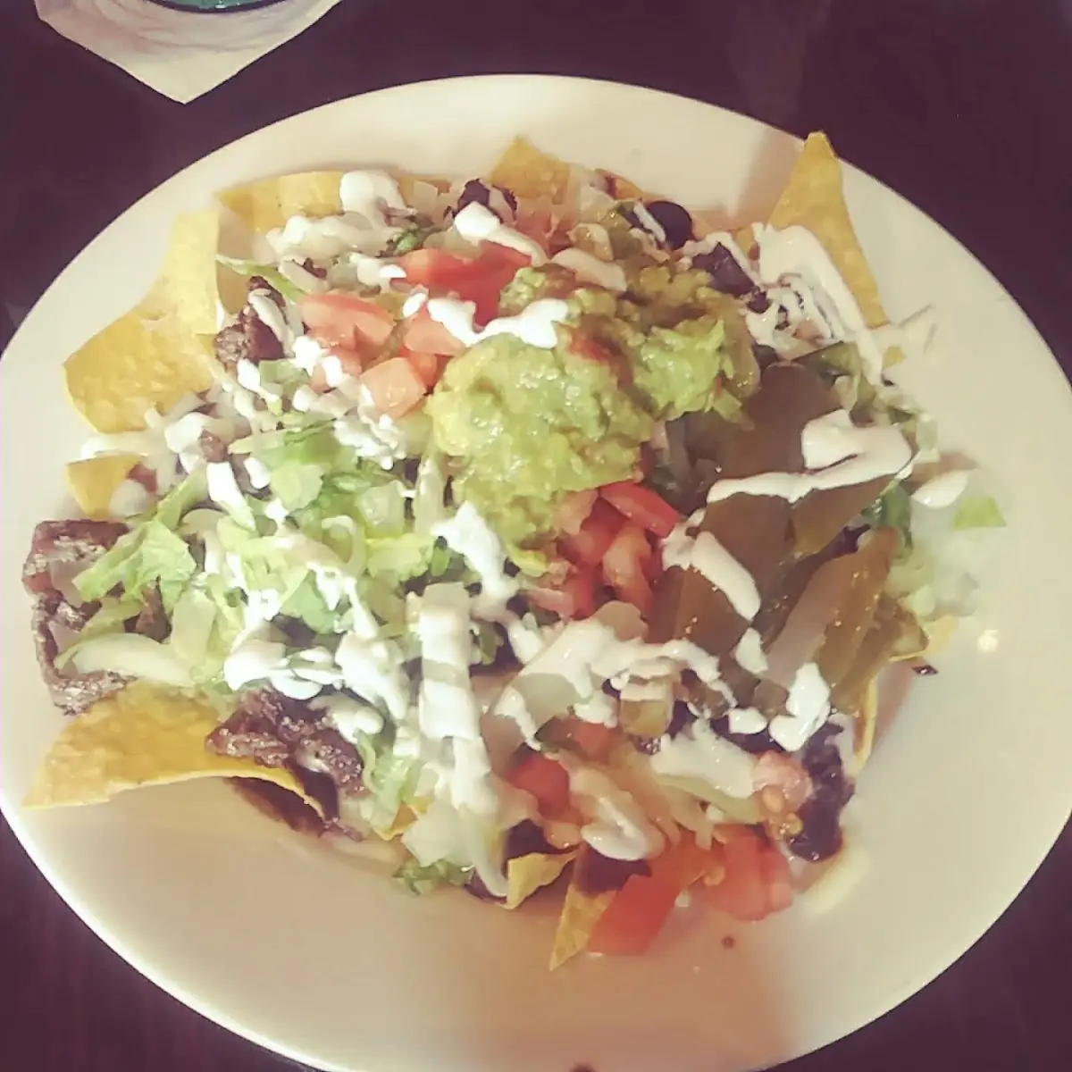 Chicken Nachos Supreme