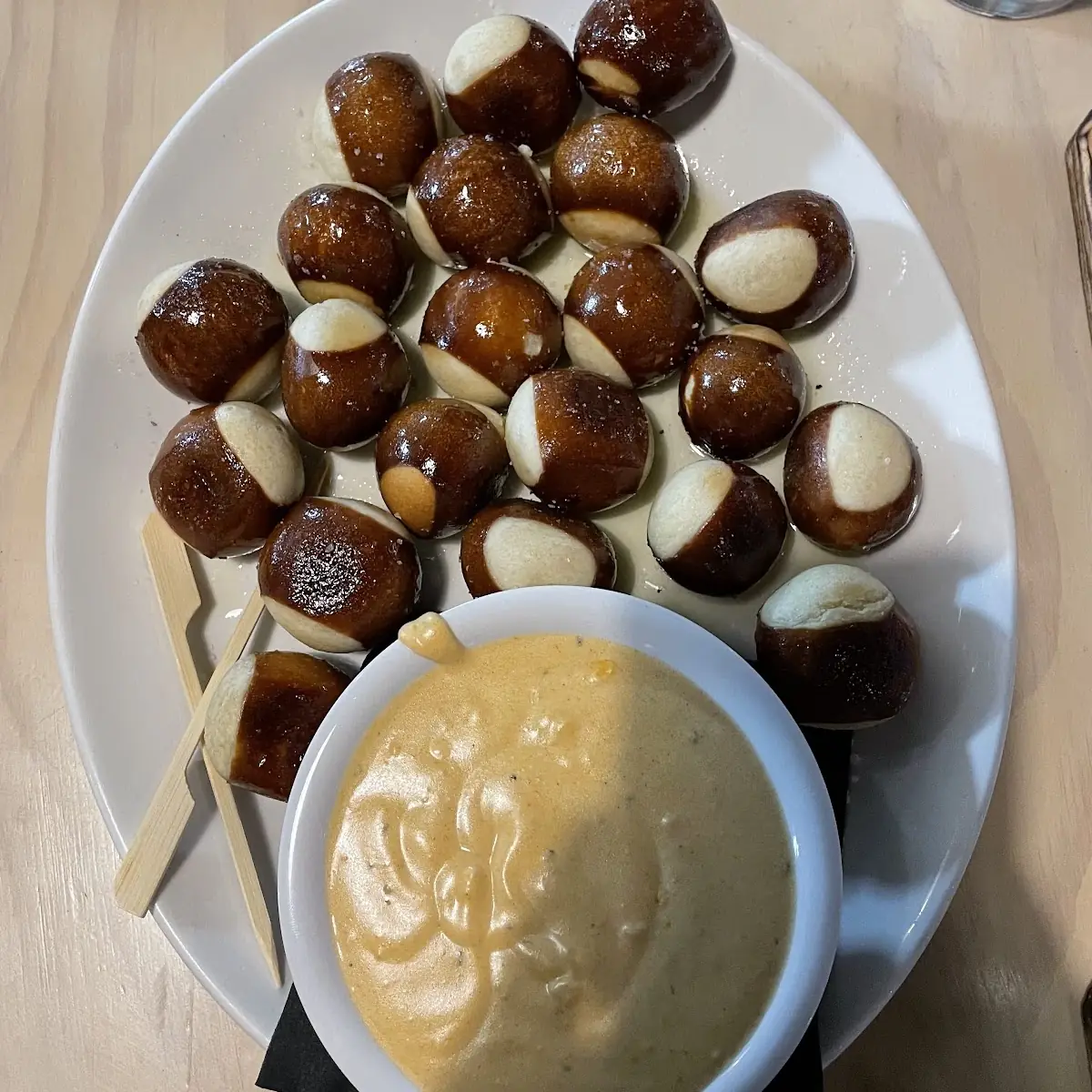 Warm Pretzel Bites