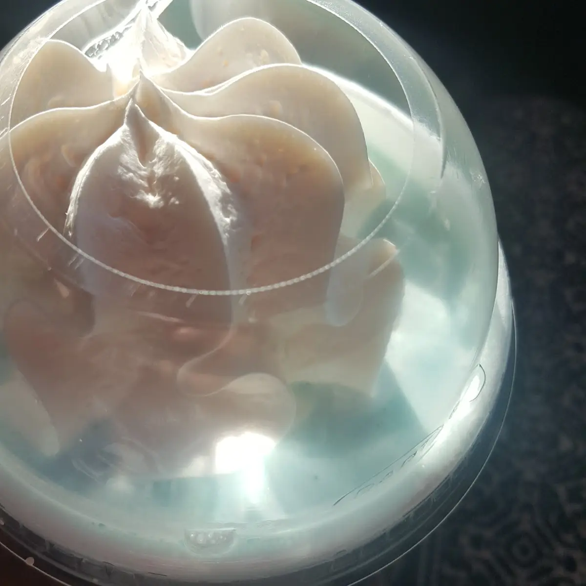 Blue Raspberry Ice Cream Slush