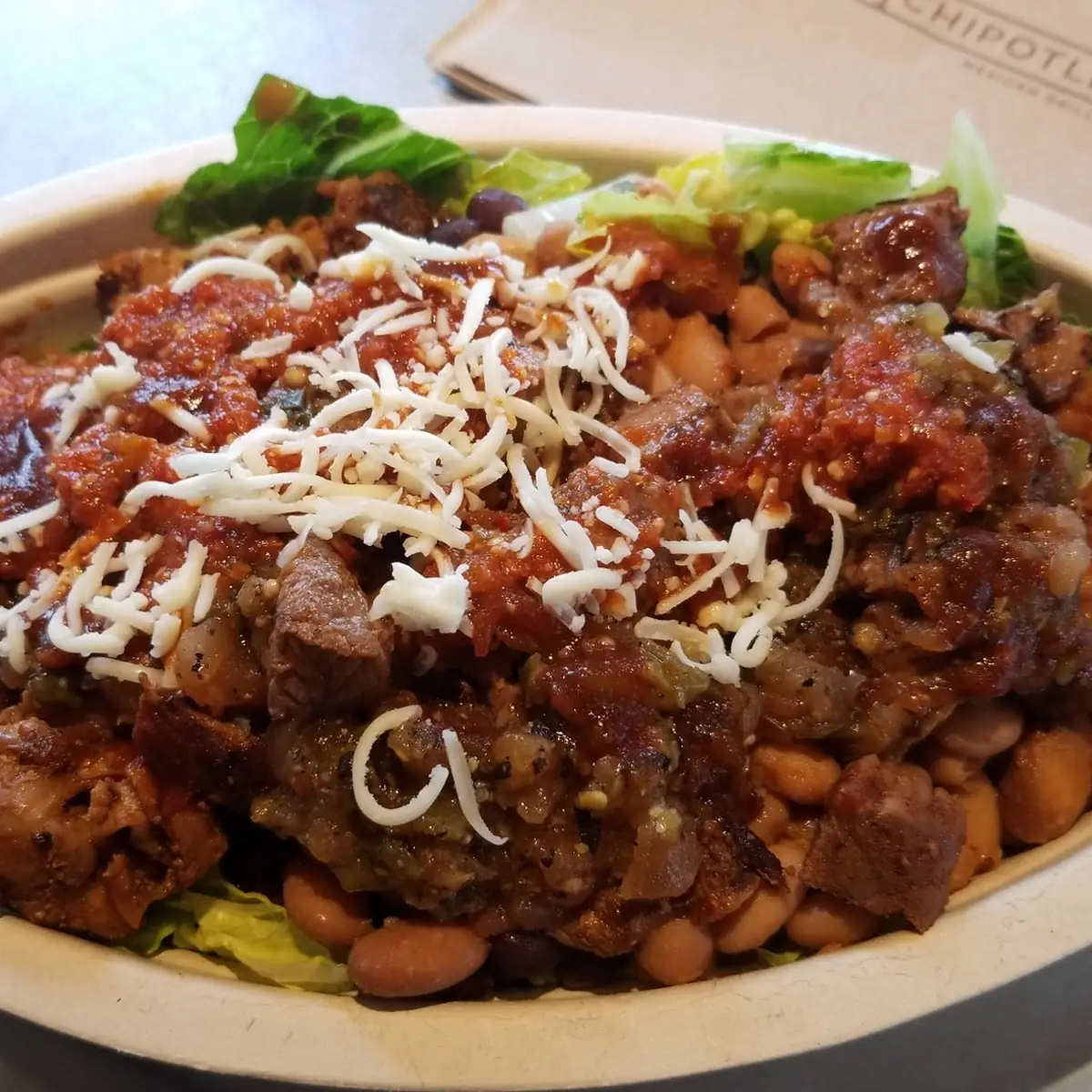 Steak and Chicken Salad